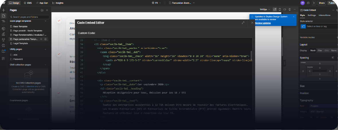 Visuel optimisation site web conversion